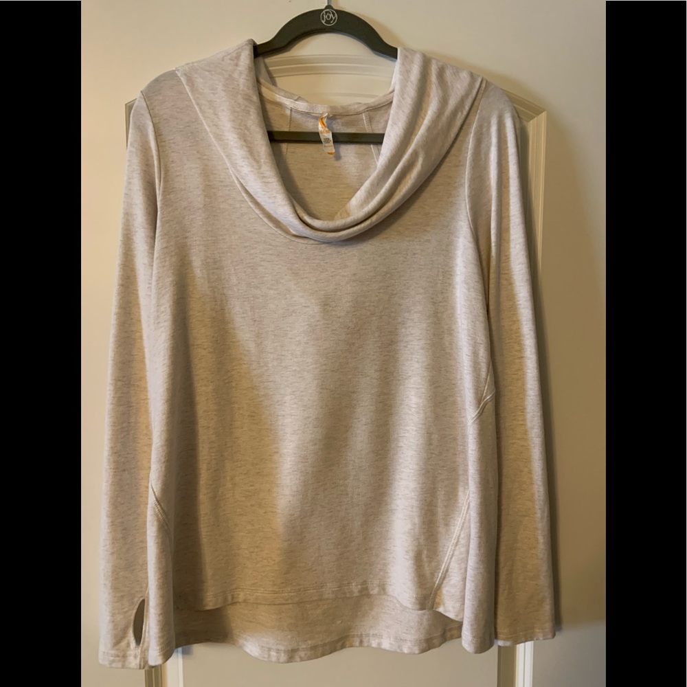 Lucy.com ladies soft cowl neck with hood